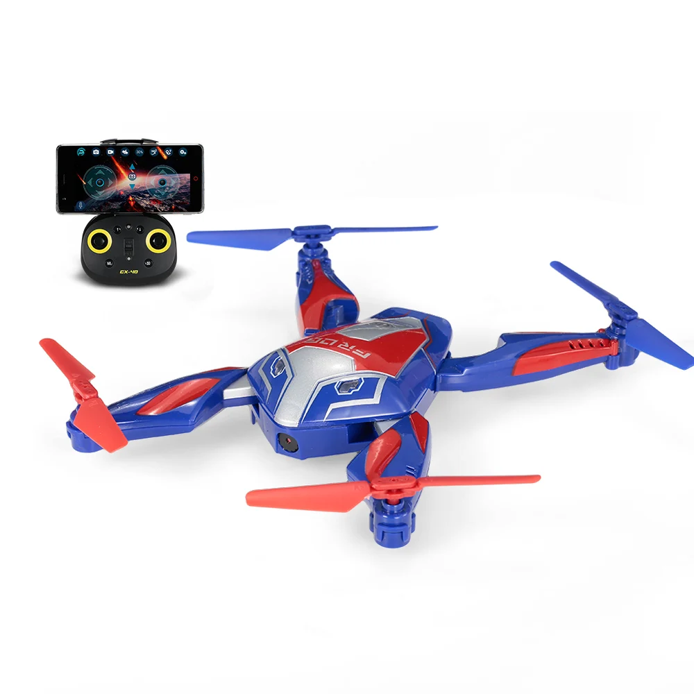 

Cheerson CX-40 RC Quadcopter Drone With Camera Wifi FPV Foldable Frog Drone Altitude HoldOptical Flow Sensor Programmable Dron