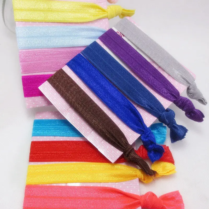 Best Selling New Fashion 10 Pcs Elastic Hair Tie Hair Band Pretty Knot