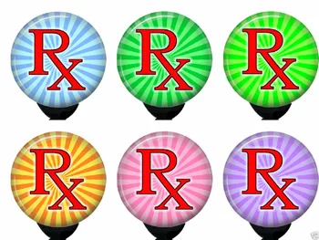 

Rx Pharmacist Badge Reel ID Retractable Custom SUPERPOWER Pharmacy Badge Holder
