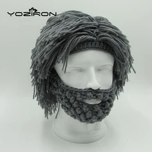 Новинка; Лидер продаж Для мужчин Для женщин зимняя Лыжная маска ручной работы зимняя шапка бини трикотажные Зимние шапки для мужчин Для женщин Хэллоуин подарки