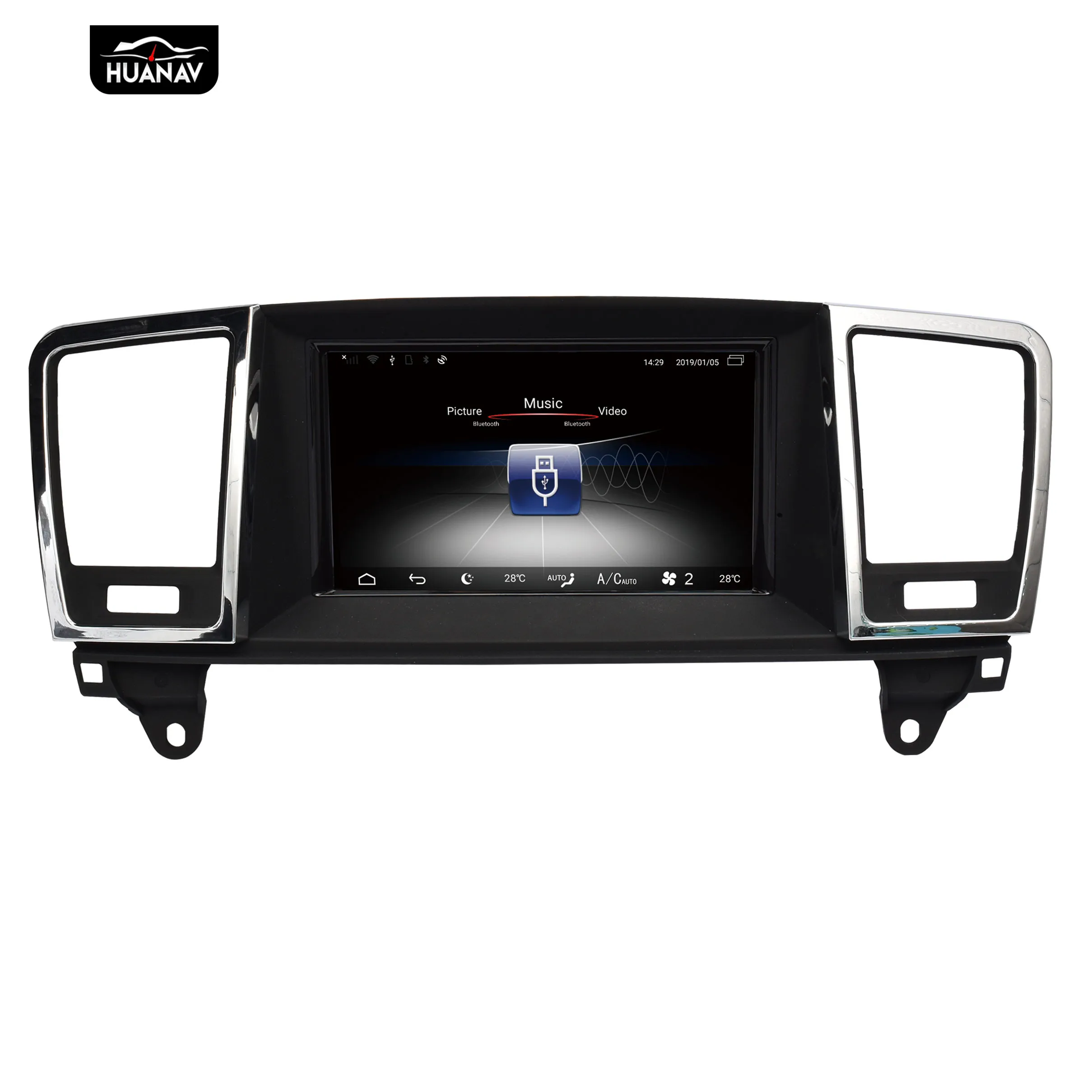 Perfect Android 9 No Car DVD player GPS Navigation For Mercedes-Benz ML 2013+ with Aux Auto Radio stereo player multimedia head unit 1 Perfect Android 9 No Car DVD player GPS Navigation For Mercedes-Benz ML 2013+ with Aux Auto Radio stereo player multimedia head unit 1