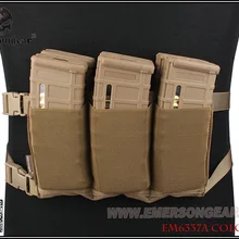 EMERSON высокоскоростной шесть талии журнал сумка эластичный резиновый подсумок эластичный резиновый Coyote Brown EM6337A