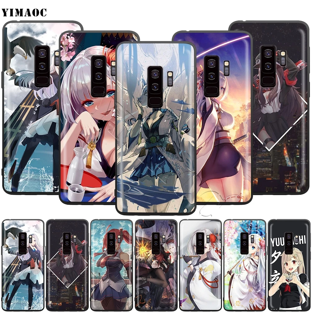 

YIMAOC Shoukaku Azur Lane Case for Samsung Galaxy A7 A8 A9 S10 J6 Plus A10 A20 A30 A40 A50 A60 A70 M10 M20 M30 M40