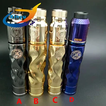 

NEWEST AV Twistgy MOD kit 18650 battery 24mm vaporizer Mechanical Mod e-cigarette kit with 510 thread drip atomizer vs rogue mod