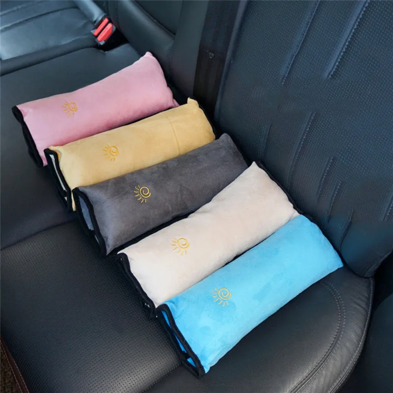 

Baby Car seat Pink Car accessories Seat Belt Shoulder Pad Cover Kids Children Shoulder Padding Vehicle Seatbelt Cover pillows