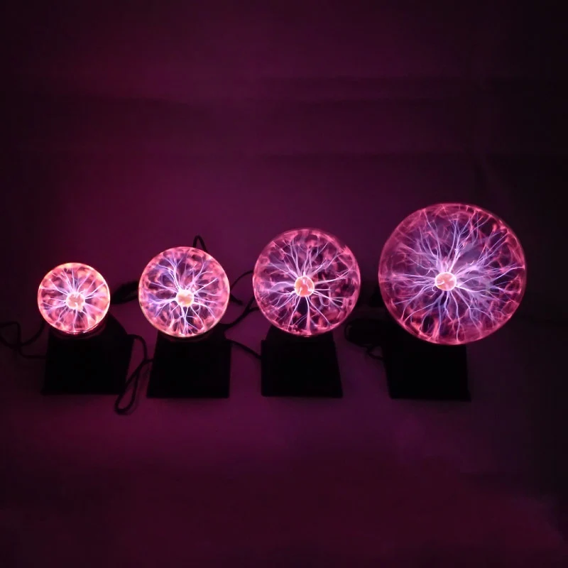 Plasma Ball Lamp Magic Crysta Lamp Ion Sphere Lightning Touching