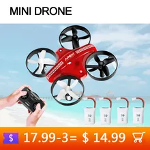 Mini Drone RC Quadcopter Remote control Helicopter 4CH 6 Axis Gyro 2.4 G Pocket Aircraft Headless Mode Dron for Kids Toys