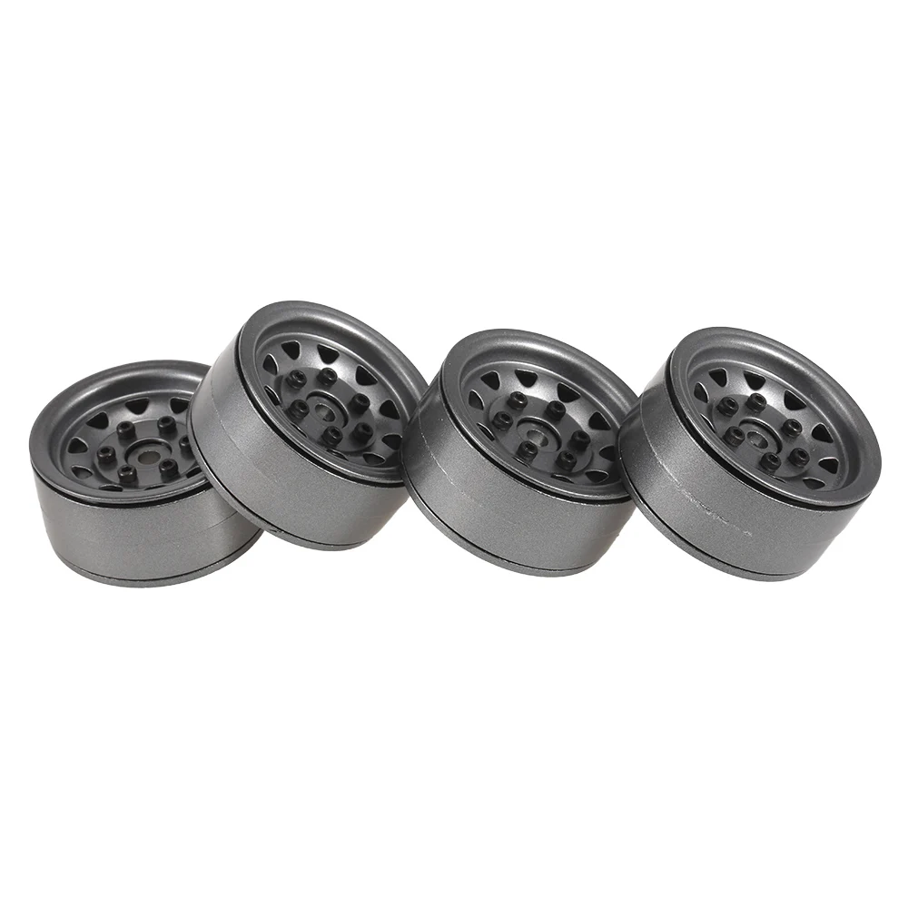 4pcs AUSTAR AX617GL 1.9 inch Metal Wheel Hub Rim Set RC Tiires Part for Axial SCX10 RC4WD D90 110 RC Rock Crawler Car Vehicle (11)
