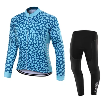 

WOLFKEI Hot New 2019 Autumn Cycling Clothing/cycling wear Ropa Ciclismo/MTB bike wear/Long tights Cycling jersey sets #WK2567