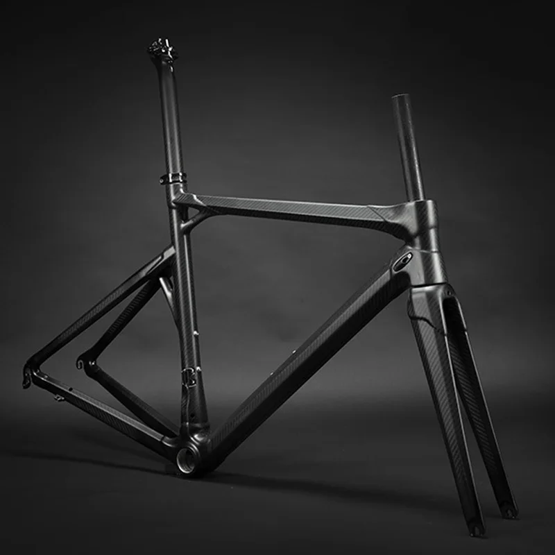 Carbon Road Bicycle Frame New carbon fiber road bicycle frame 700C BB68 or BB30 X grid carbon