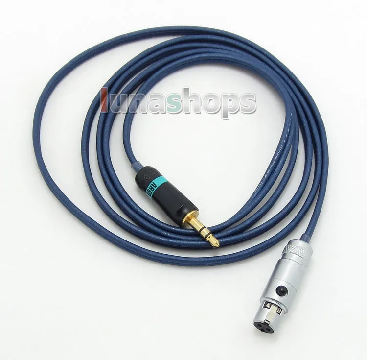 

Earphone PURE Silver Cable + PEP Insulated For Pioneer HDJ-2000 HDJ2000 Reloop RHP20 Furutech ADL H118 Headphone LN004829