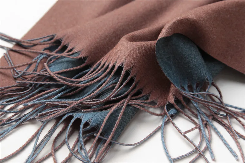 Дизайн 2018 новые зимние женские шарф модные однотонные двухсторонний мягкие кашемировые шарфы шали и палантины бандана женский платок