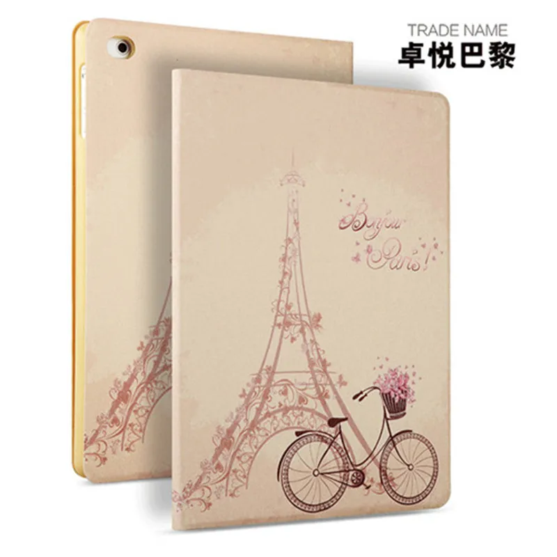 

Lovely Print Leather Case For Apple IPad 2 3 4 Case Flip PU Leather Stand Cover Case For iPad 4 3 2 9.7 Inch