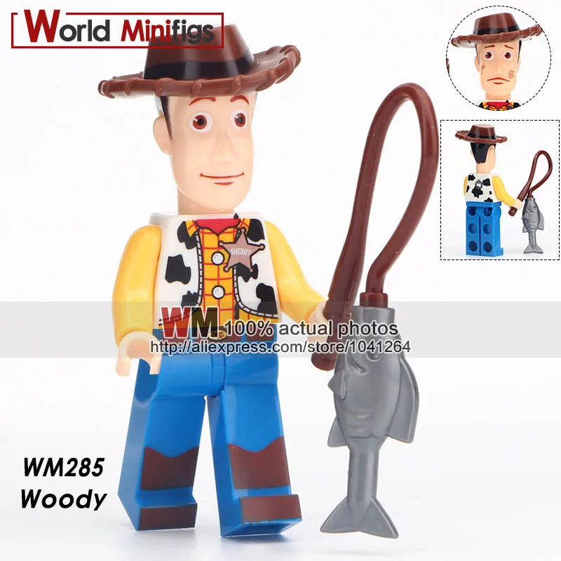 

Building Blocks 20pcs/lot Woody's Jessie Buzz Lightyear Roundup Action Toy Story Cartoon Model Children Toys Gift