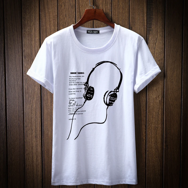 

New Mens T-Shirt Summer Listing Fashion Printed Casual Man's Slim Fit Short-Sleeve T Shirt Men Clothes large size S-5XL