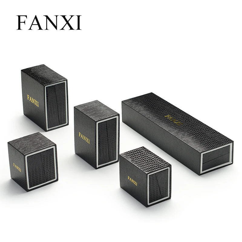 FANXI коробка для ювелирных изделий кожзам бумажное кольцо/кулон/браслет/коробка