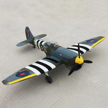 

Dynam 1250MM Hawker Tempest RC PNP/ARF Propeller Plane Model W/ Motor ESC Servos TH03652
