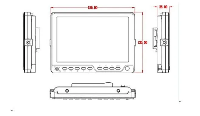 BESTVIEW S7 4K камера HDMI HD монитор Видео TFT поле " дюймов DSLR ЖК-монитор 1920*1200 для Canon 5D Mark III IV 6D для Nikon