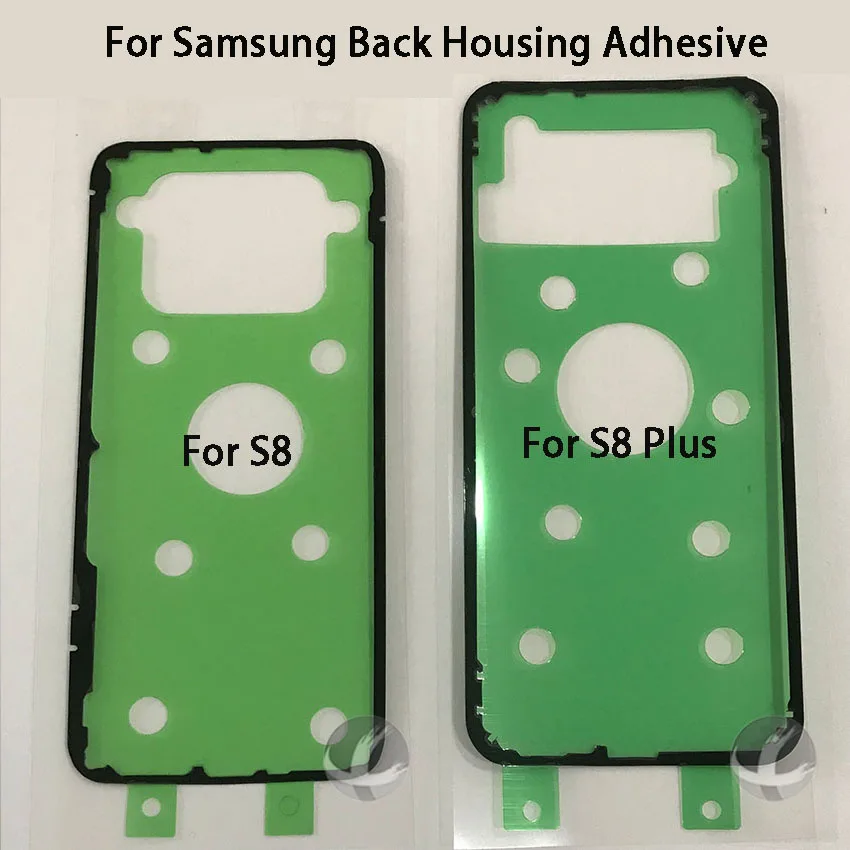 1 шт. задняя крышка клейкая лента для samsung Galaxy S6 S7 Edge S8 S9 S10 Plus Note 5 8 9 крышка батареи