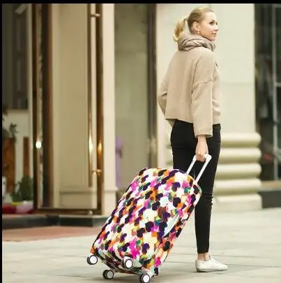 Wear dustproof Luggage Protective Covers Elastic Trolley Travel Suitcase Bag Dust Rain Cases For Accessories Travel Products sa Wear dustproof Luggage Protective Covers Elastic Trolley Travel Suitcase Bag Dust Rain Cases For Accessories Travel Products sa