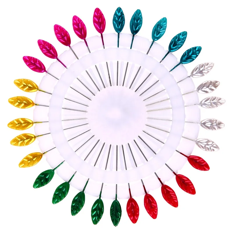 

30Pcs Colorful Round Pearl Straight Head Pins Localization Needle Sewing Pins Weddings Corsage Dressmaking Accessories