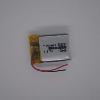 

NEW 3.7V lithium polymer battery 052025 502025 180mah With Protection Board FOR MP3 MP4 MP5 GPS S650 driving recorder, Bluetooth