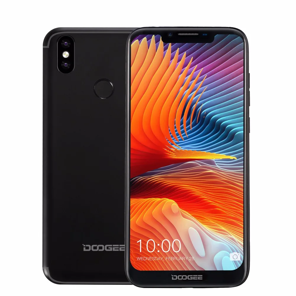 

DOOGEE BL5500 Lite 4G Smartphone 6.19 inch MTK6739 Quad Core 2GB RAM 16GB ROM 5500mAh Dual SIM 13.0MP Android 8.1