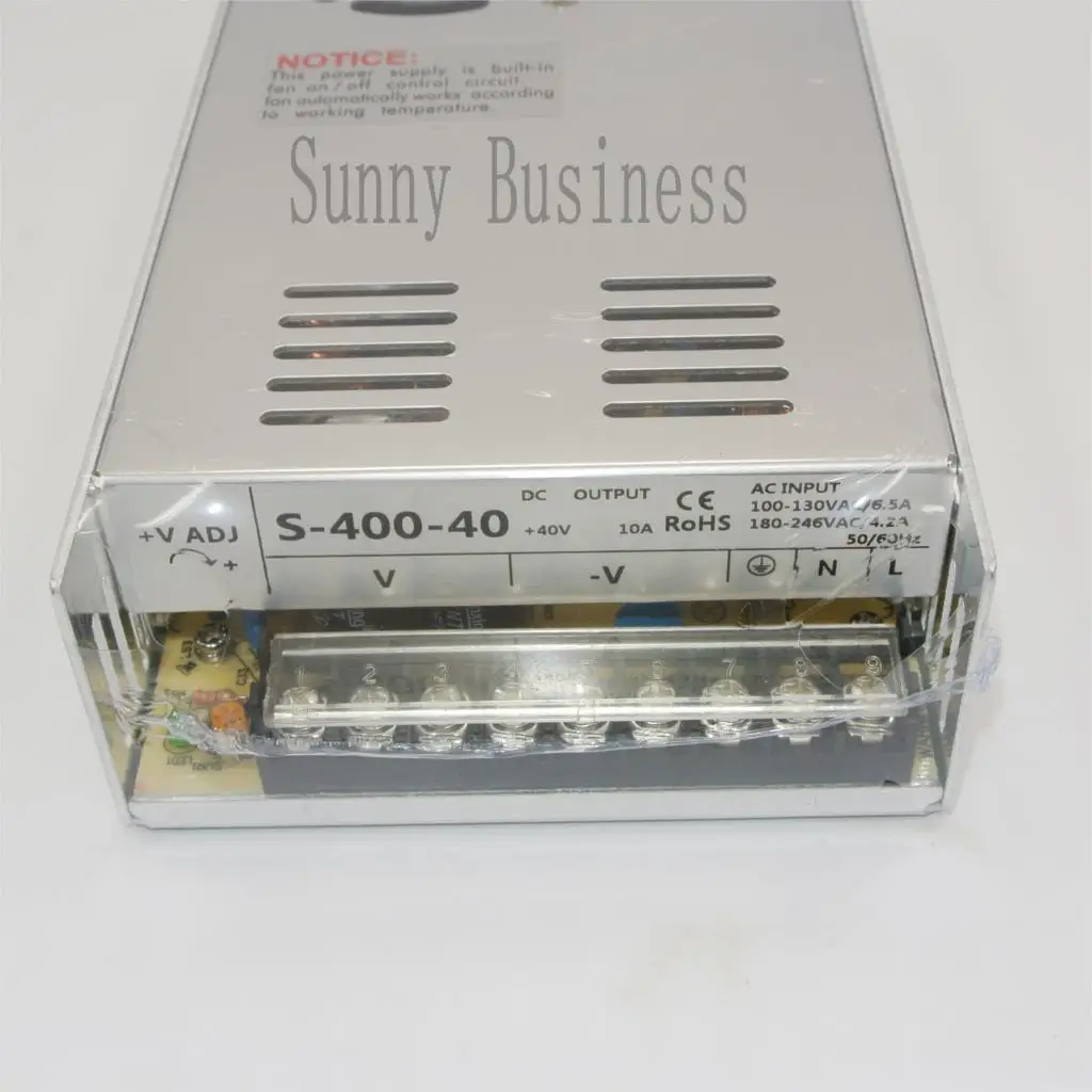  Best quality 40V 10A 400W Switching Power Supply Driver for CCTV camera LED Strip AC 100-240V Input - 32701831953