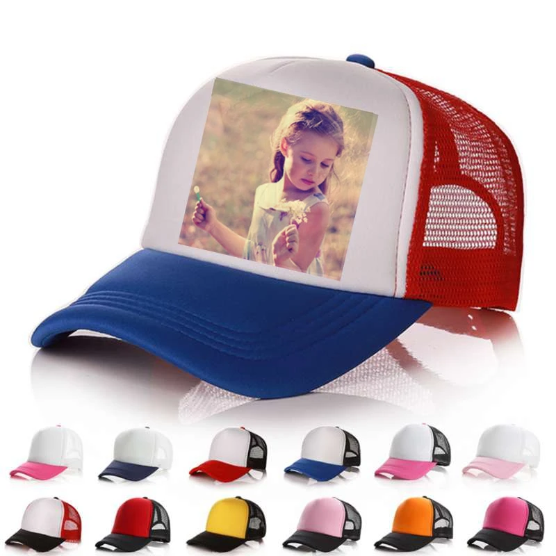

WZCX 2019 Fashion New Custom Logo Image Photo Baseball Cap Unisex Adjustable Breathable Family Portrait Summer Hat