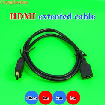 

1m 2m 3m 50cm 1080P HDMI Cable Male to HDMI Female Cable Adapter Converter Extender 1.4V for PS4 Xbox360 DVD JD TV HDMI Adopter