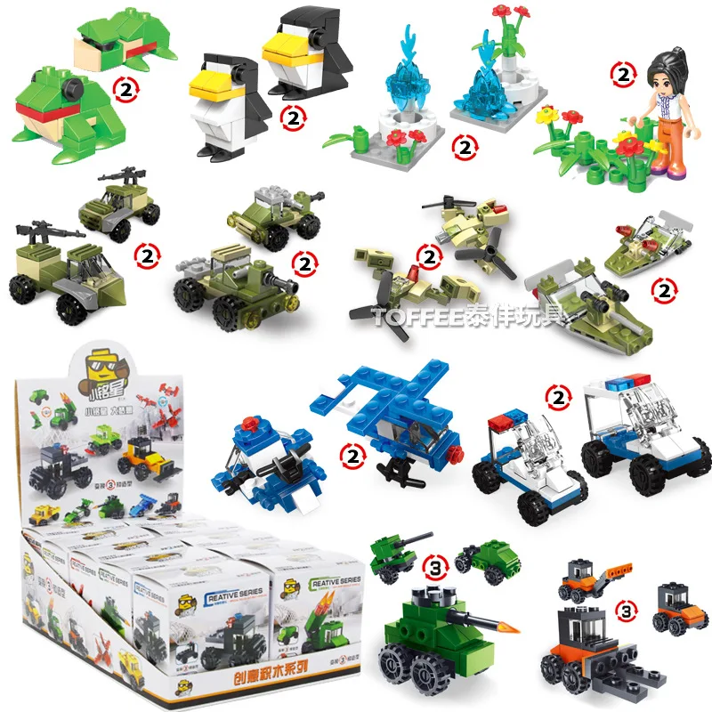 City Construction Engineering vehicles Model Building Blocks Compatible Legoings City Excavator DIY Bricks Children Boy Toy