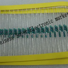 1000 шт. 1/4w металлический пленочный резисторы 10 к ом+/-1%(1 K 100K 2K2 3K3 4K7 15K 12K 22K 33K 47K 100K 100R 22R 47R 220R 330R 470R