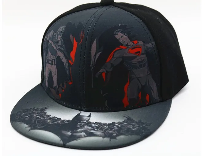 Америка супер герой Япония мультфильм ГОКу Мода Бейсбол capskids уличная бейсболка шляпа Герой Супермен шапка "хип-хоп" для мальчиков - Цвет: 10