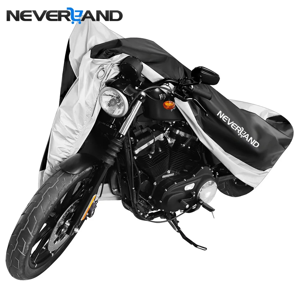 

NEVERLAND Motorcycle Cover Universal Outdoor UV Protector Bike Rain Dustproof Waterproof For Scooter Covers Funda Moto M-XXXL