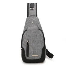 Водонепроницаемые мужские сумки через плечо для путешествий(серый
