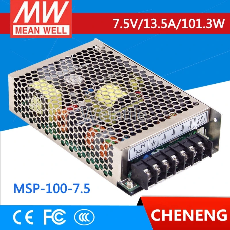 

MEAN WELL original MSP-100-7.5 7.5V 13.5A meanwell MSP-100 7.5V 101.3W Single Output Medical Type Power Supply