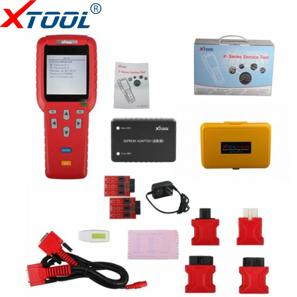 

XTOOL X100 Pro OBD2 Auto Key Programmer Car Mileage adjustment Including EEPROM Code Reader