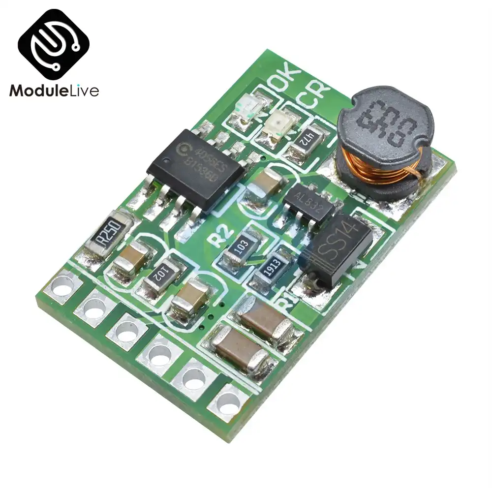 3.7V 4.2V Charger & 5V 6V 9V 12V Discharger Board DC DC Converter Boost