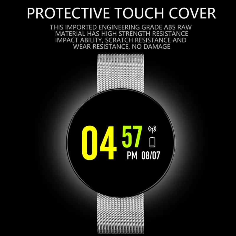 Z8 спортивные Smartwatch для Bluetooth реального времени частоту сердечных сокращений крови Давление мониторинга IP67 Водонепроницаемый смарт-браслет для Android/IOS