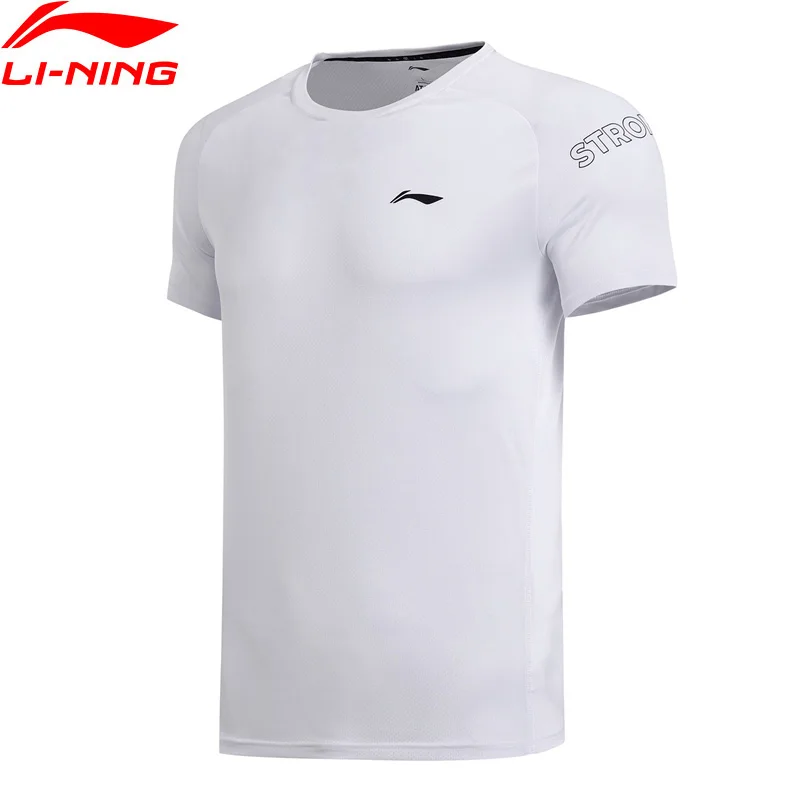 

Li-Ning Men Training T-Shirts AT DRY Breathable Regular Fit Comfort Short Sleeve LiNing O-Neck Sports Tee Tops ATSN141 MTS2802