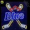 Neon Sign for Blue Labatt Hockey Neon Light Sign Advertise Display Pirate Sport Neon Tube Sign handcraft Publicidad lamps Custom