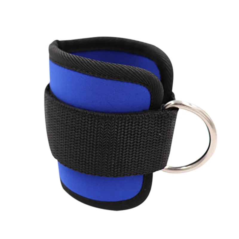 

1 Pair Ankle Straps Nylon Rubber Leg Training Pull Rope Resistance Band Cover Wrap For Gym Sports Protect Tools
