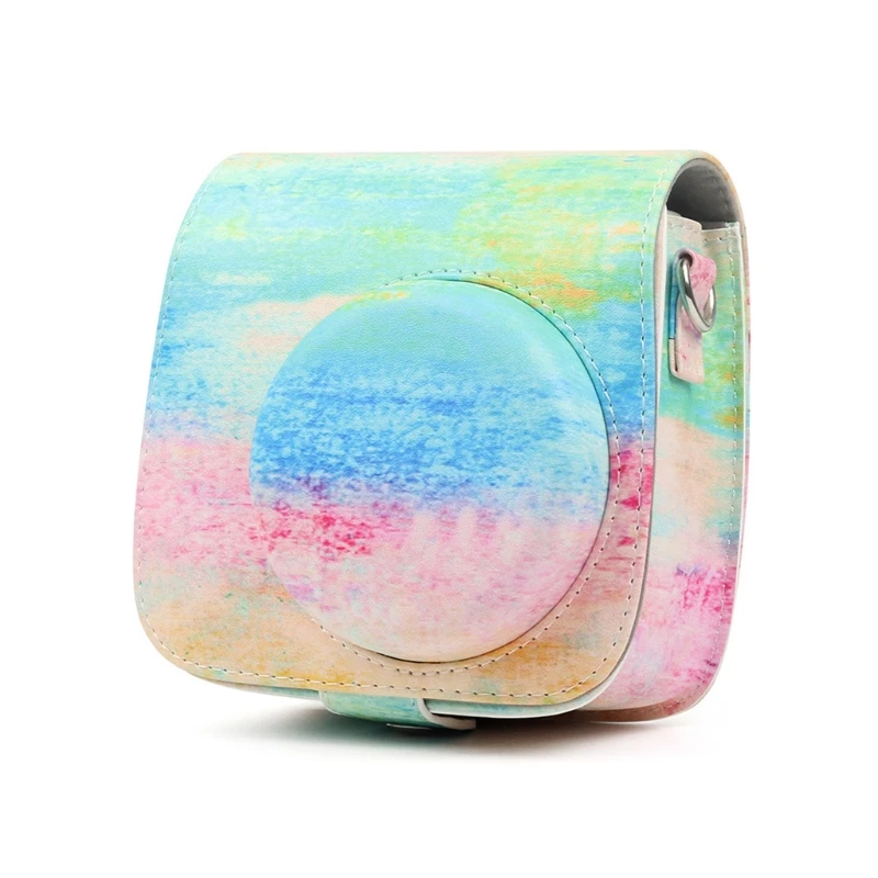 

PU Leather Film Camera Bag Cover Pouch Cases For Fujifilm Instax Mini 8/8+/9 New