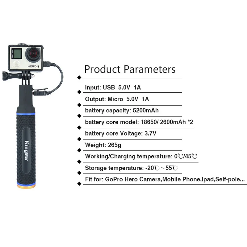 Аккумулятор для Xiaomi yi SJCAM EKEN SONY GoPro Hero 8 7 6 4 3 +|Чехлы экшн-камер| |