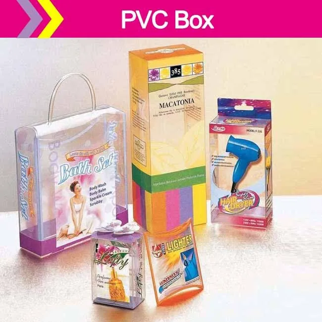 NEW DESIGN Gift Boxes With PVC