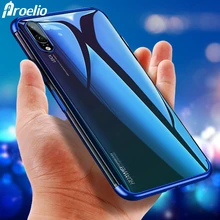 

Proelio Transparent Plating Phone Case For Huawei P10 P20 Lite Soft Silicone Cover For Huawei Mate 9 10 Honor 10 9 8 Full Coque