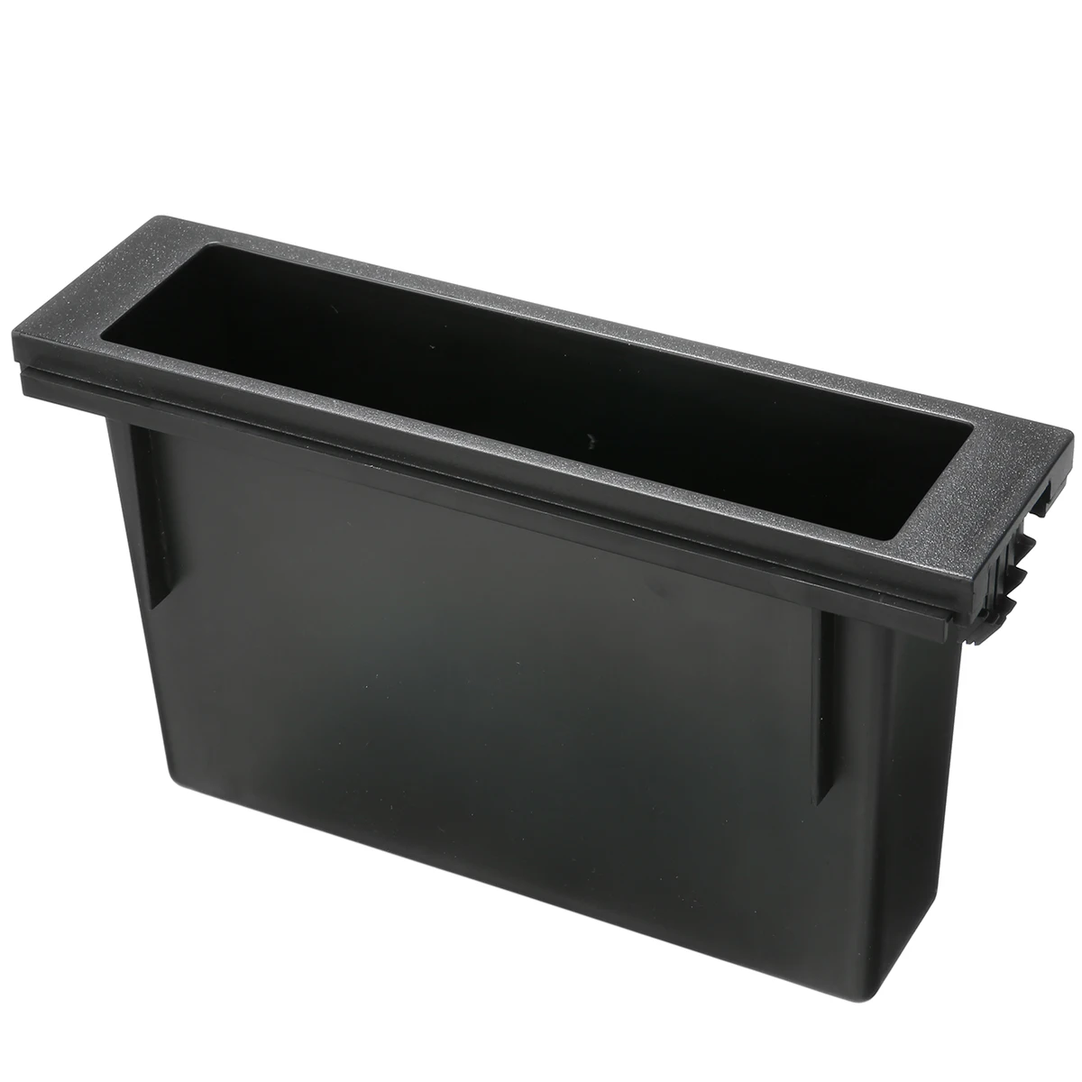 Universal Single 1 Din Car Vehicle Radio Compartment Installation Storage Box Pocket Dash DIY Kit Accessories 18.9x10.7x5.3cm