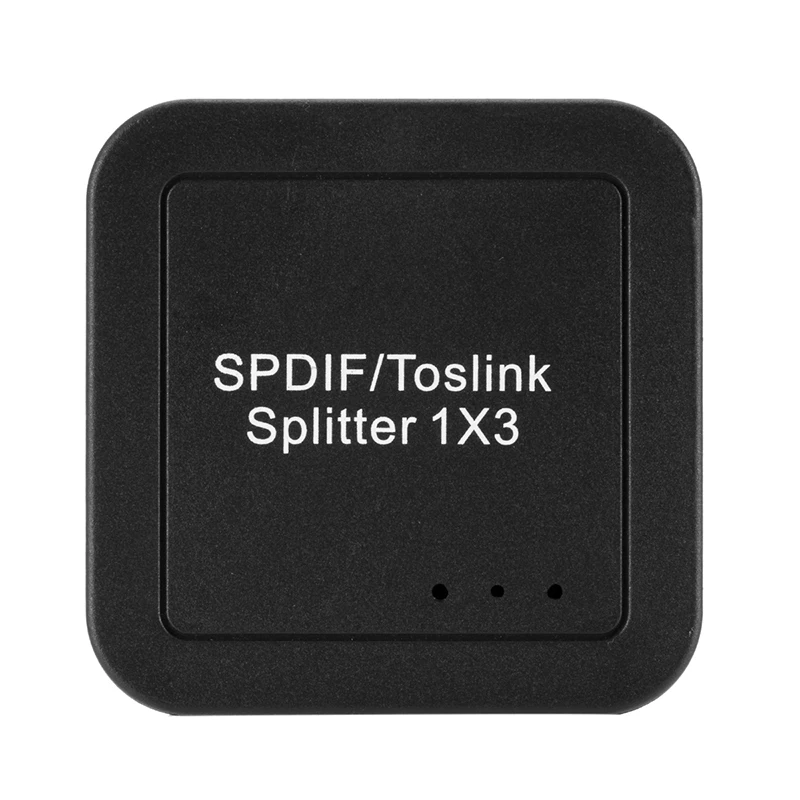 

SPDIF Optical Audio Switcher 3x1 with Remote Control Digital TOSLINK Switch Digital Optical Audio Distributor#1