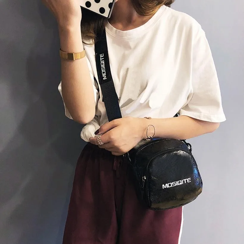 

2018 Women Bags Burst Fashion Crack Crossbody Bag Female Leather Shoulder Bag Small Women's Handbag Women Messenger Bag