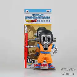 Бесплатная доставка Banpresto Dragon Ball Z Мега WCF 2 Акира Торияма Сон Гоку ПВХ Гараж Комплект ткань фигурку игрушка 6 "15 см